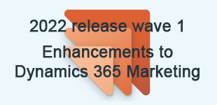 Wave 1 2022 Dynamics 365 Marketing