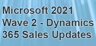 2021 Wave 2 Dynamics 365 Sales